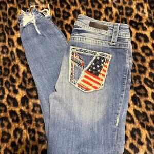 vigoss american flag jeans